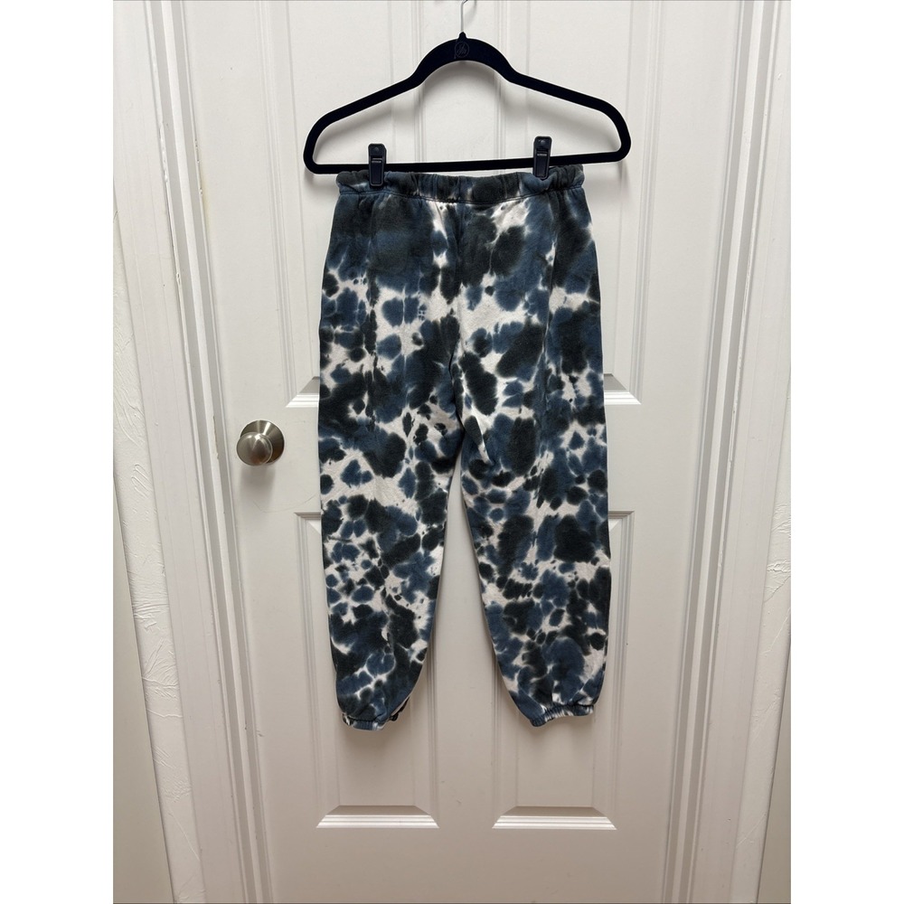 Colsie Woman's Tie Dye  Drawstring Fleece Draw String Jogger Sweatpants - Small‎ - Picture 3 of 7